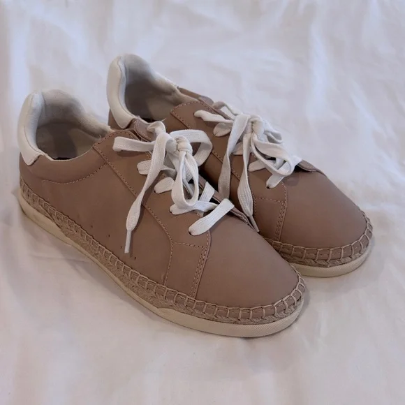 Women's Casual Tan Sneakers - Picture 1 of 6